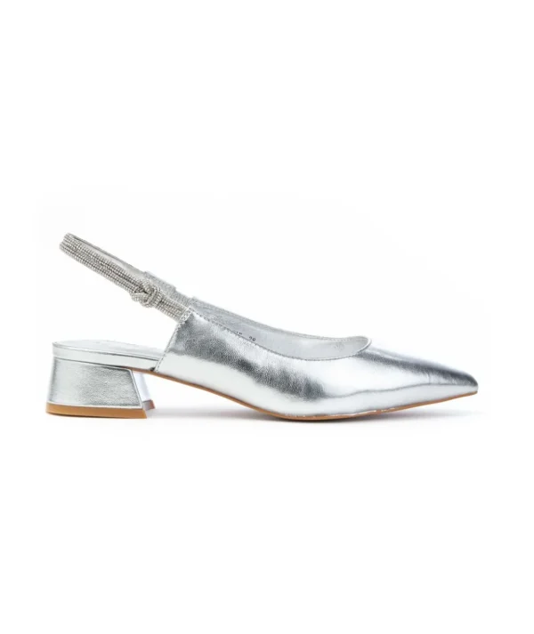Luciano Barachini 371 Slingback con strass