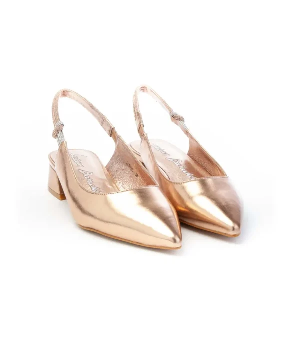 Luciano Barachini 371 Slingback con strass