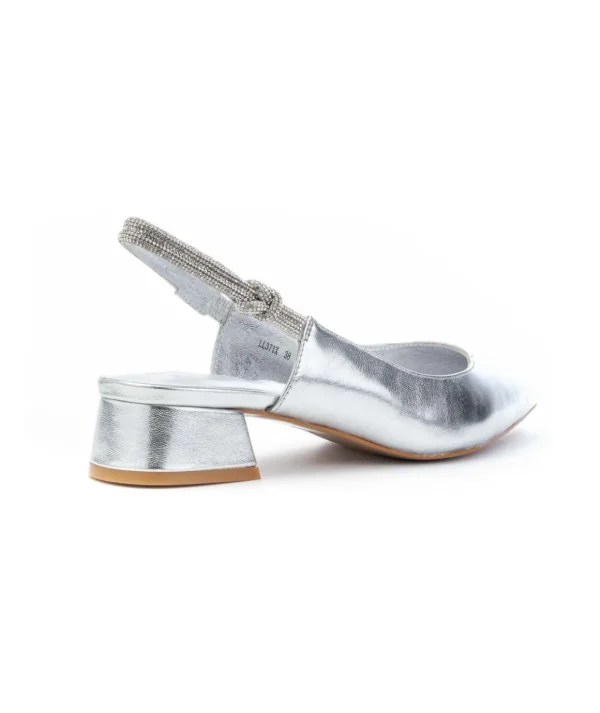 Luciano Barachini 371 Slingback con strass