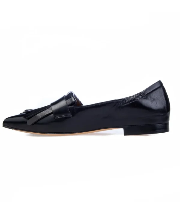 MARA BINI N110 MOCASSINO FRANGIA