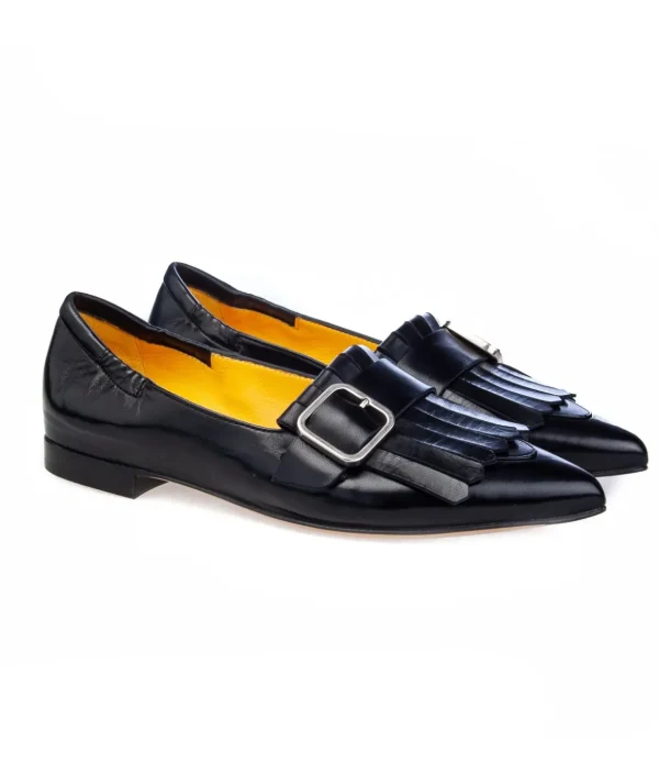 MARA BINI N110 MOCASSINO FRANGIA