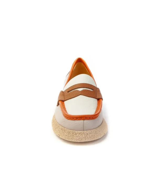 MARA BINI S146 MOCASSINO BICOLORE