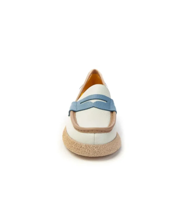 MARA BINI S146 MOCASSINO BICOLORE