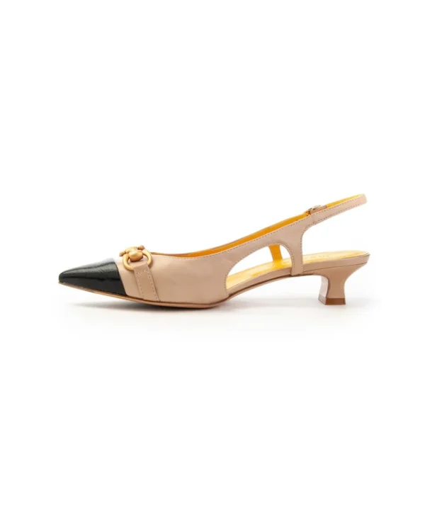 MARA BINI S151 SLINGBACK BICOLORE