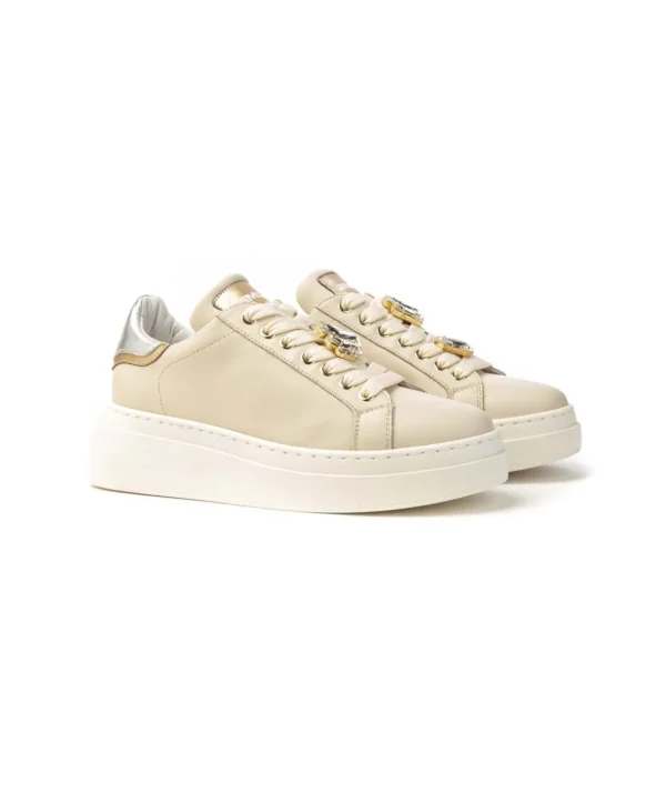 Meline Sneaker Donna Lo223 Vara317 con lacci ed accessorio