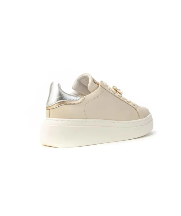 Meline Sneaker Donna Lo223 Vara317 con lacci ed accessorio