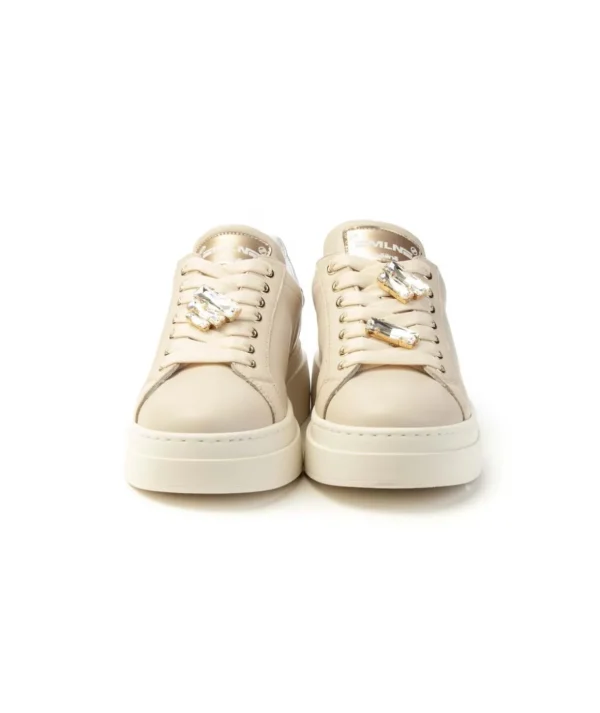 Meline Sneaker Donna Lo223 Vara317 con lacci ed accessorio