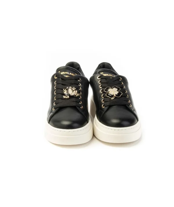 Meline Sneaker Donna Lo661 Var246 in pelle con accessori