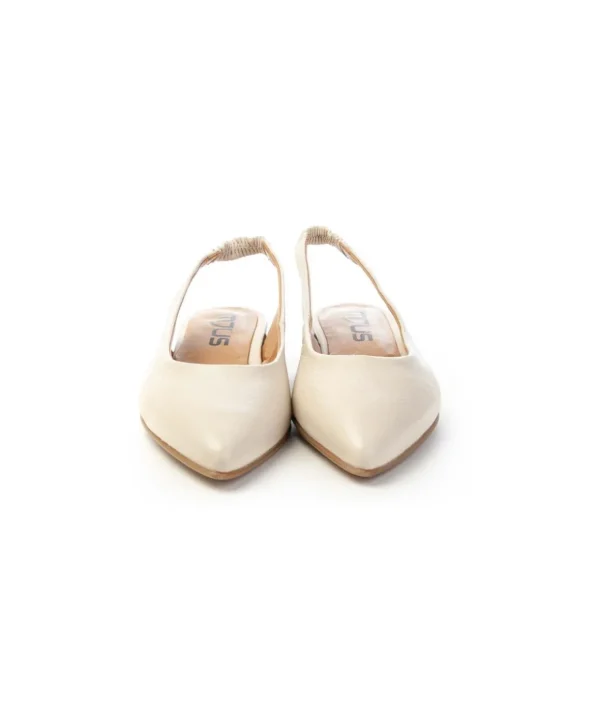 Mjus Slingback in pelle bottalata T98101 Donna