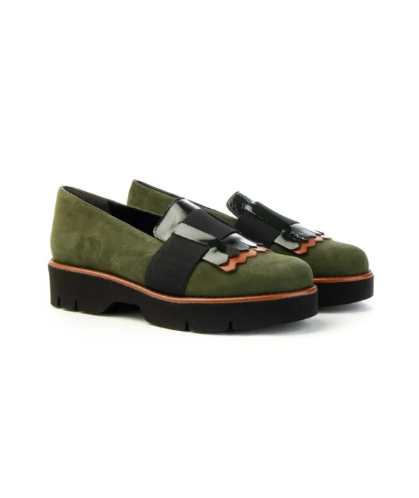 Mocassino Anastasio 1689w Frangia Donna