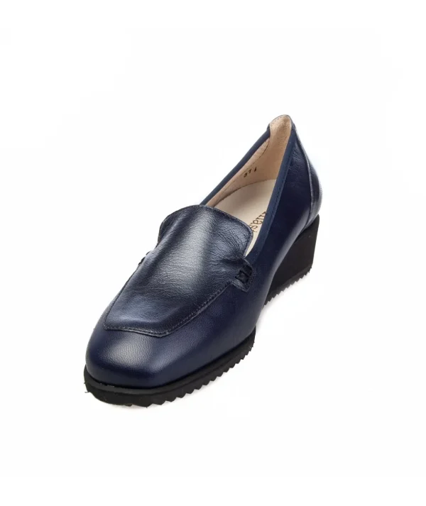 Mocassino con zeppa 4 cm Anastasio 1056 Donna
