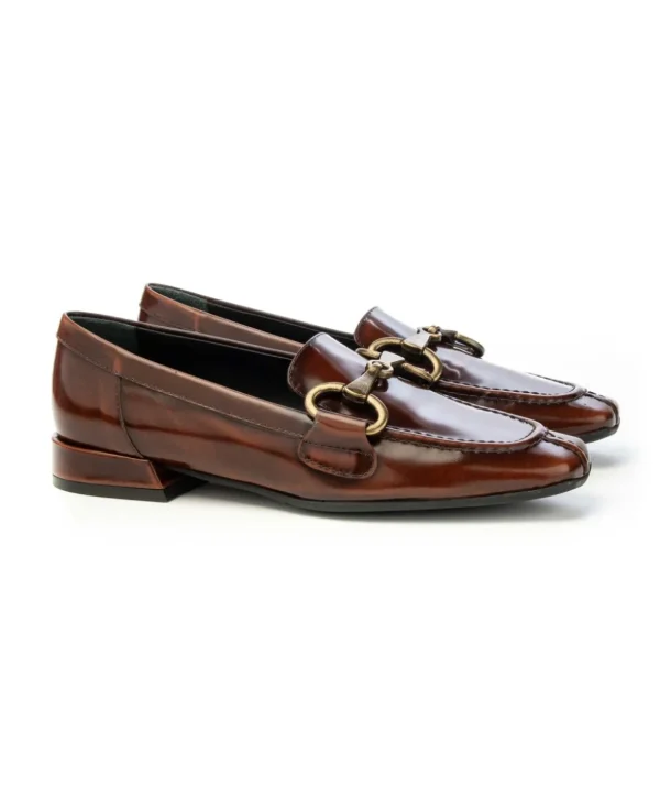 Mocassino in vitello spazzolato Bruglia 8457 Donna