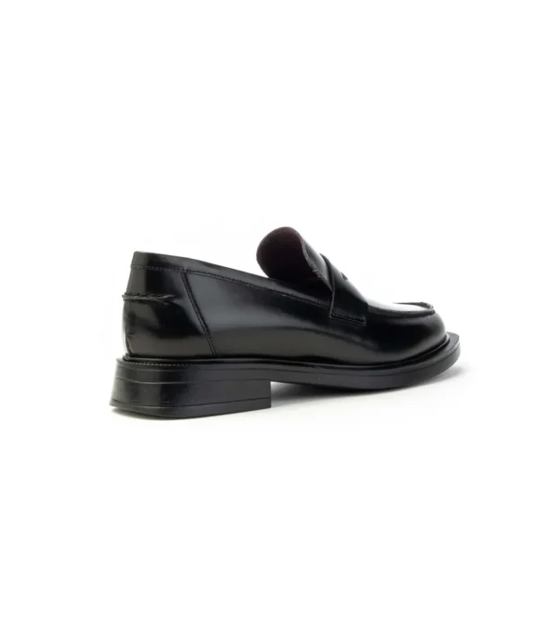 Mocassino Lorenzo Mari Ginevra in pelle con accessorio silver Donn