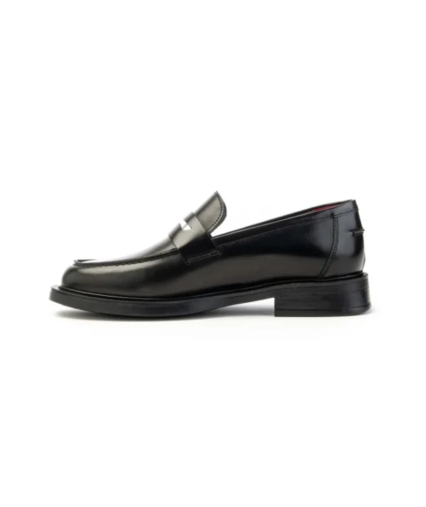 Mocassino Lorenzo Mari Ginevra in pelle con accessorio silver Donn