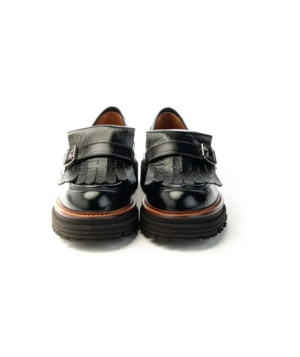 Mocassino Mat20 7347n Con Frangia Extralight in naplak