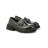 Mocassino Paciotti 4US STREET E002 in pelle con fibbia dorata Donna
