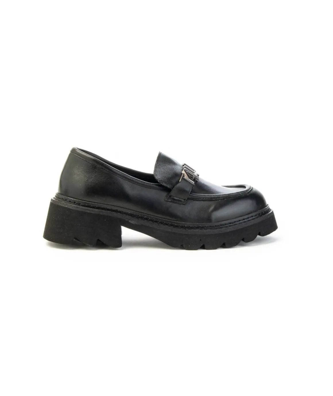 mocassino_paciotti_us_str_1.webp Mocassino Paciotti 4US STREET E002 in pelle con fibbia dorata Donna