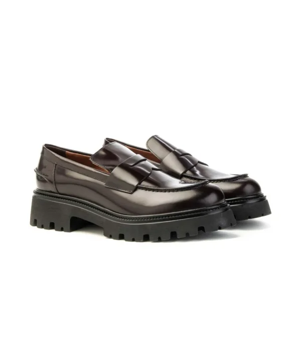 Mocassino VSL 7270 4021 Dominga in vitello spazzolato Donna