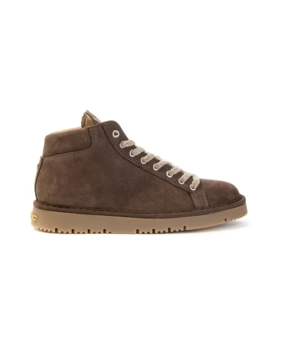 Panchic Polacchino P13m002 0100009 Nubuck Ebano Uomo