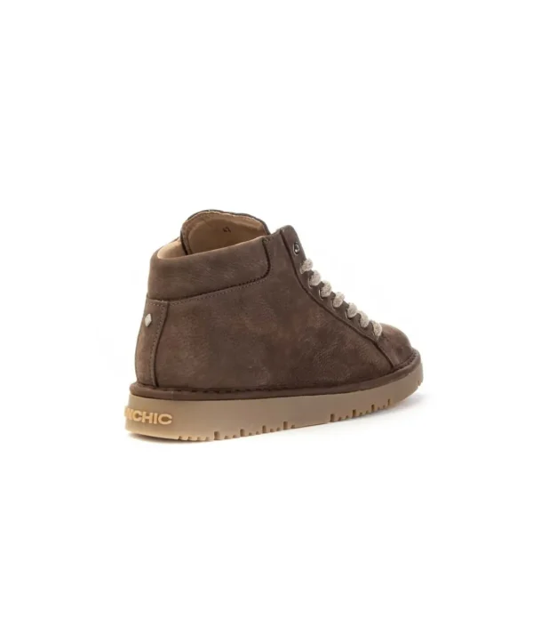 Panchic Polacchino P13m002 0100009 Nubuck Ebano Uomo