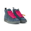Panchic Polacchino P01w00700332052 lacci Ankle Boot suede and faux furs Uomo