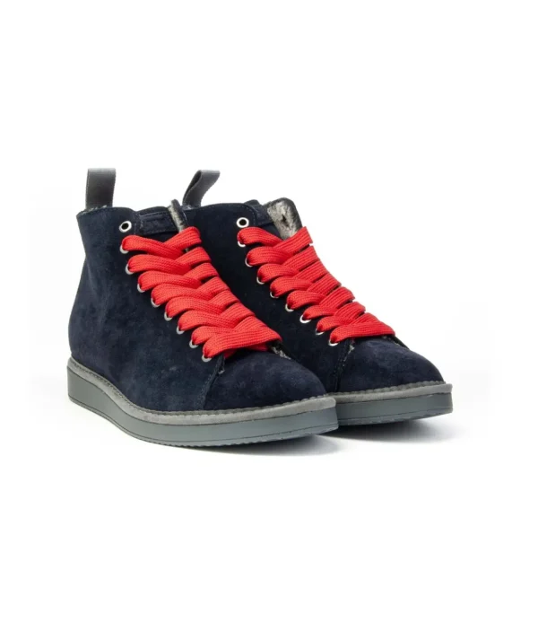 Panchic Polacco P01M00700332094 con lacci suede faux fur