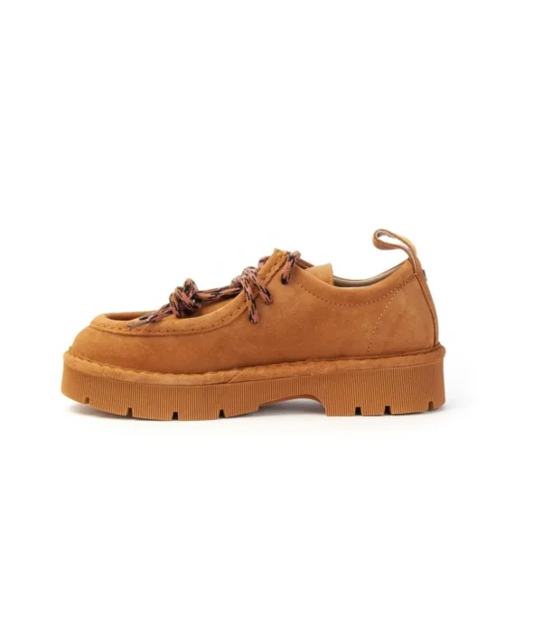 Panchic Scarpa Lace Up P99W in suede scamosciato Donna