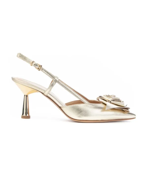 Roberto Festa Nuvola Slingback Fiore Tacco 70 Leone Shoes