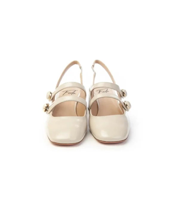 Roberto Festa Slingback in naplak Loule Tacco 40