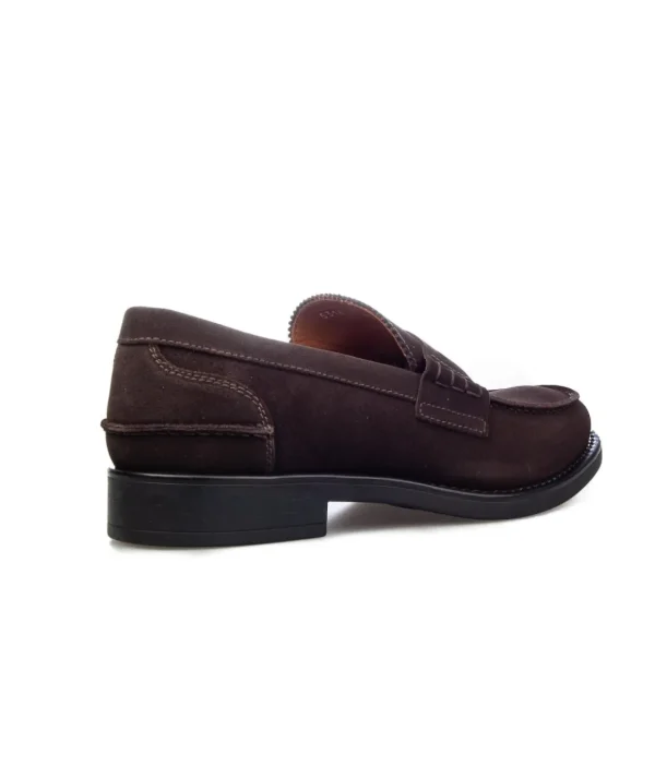 ROSSI 5316 MOCASSINO COLLEGE CAMOSCIO
