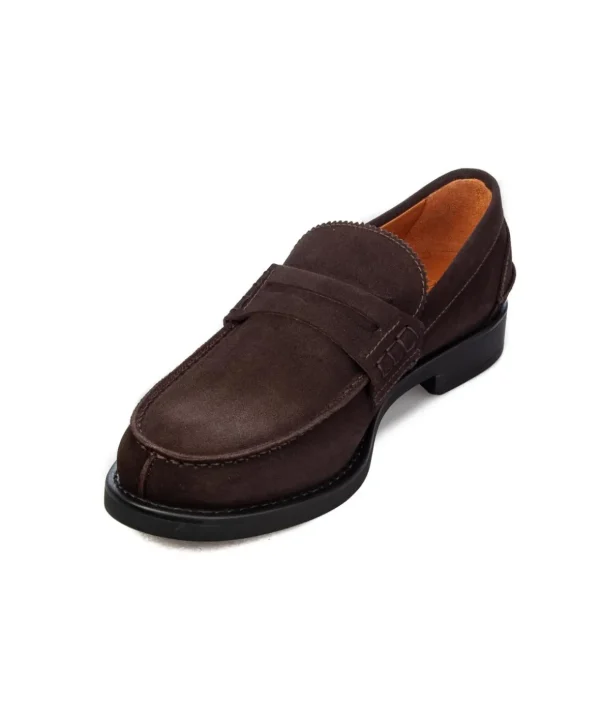 ROSSI 5316 MOCASSINO COLLEGE CAMOSCIO