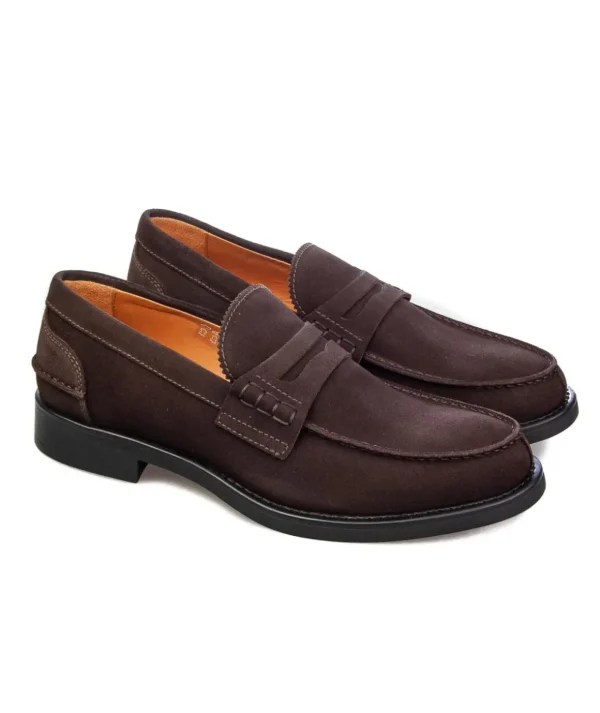 ROSSI 5316 MOCASSINO COLLEGE CAMOSCIO