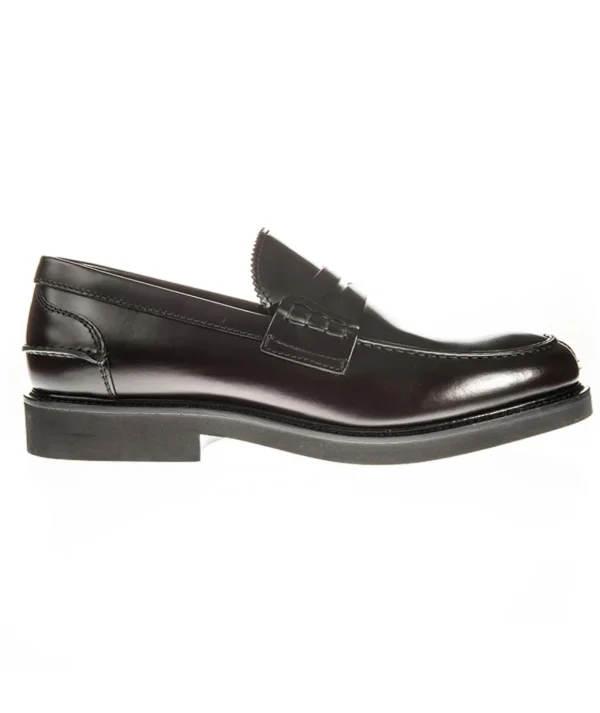 Rossi Mocassino College Uomo 5316 Fondo Extralight in vitello spazzolato