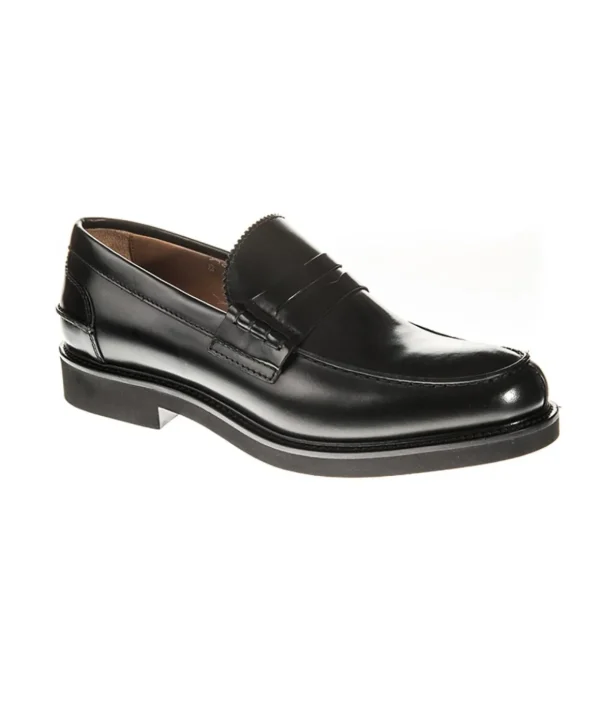 Rossi Mocassino College Uomo 5316 Fondo Extralight in vitello spazzolato