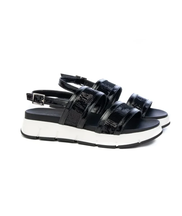 Sandali con due fascie platform Alexia 533 Donna
