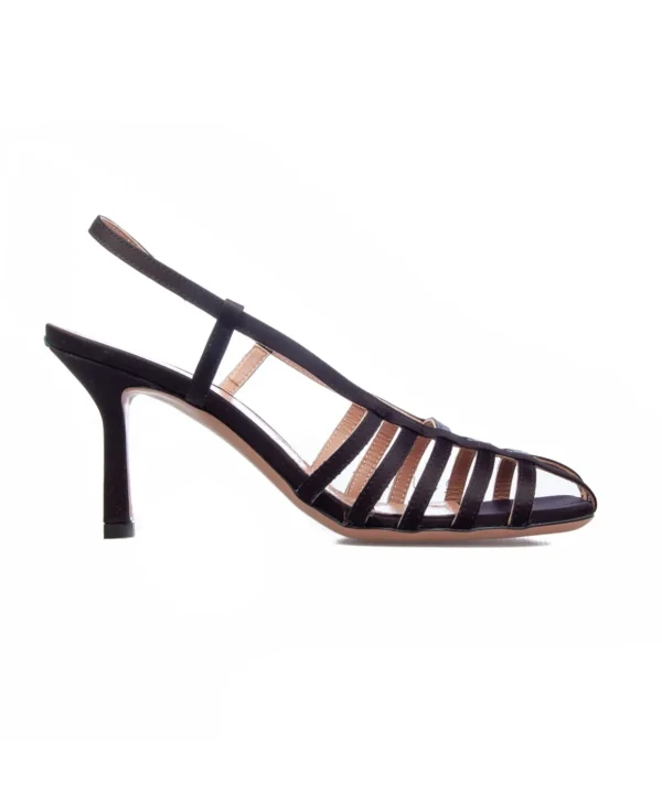 Sandali in raso A.BOCCA AB2302 Tacco 8 cm Donna