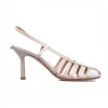 Sandali in raso A.BOCCA AB2302 Tacco 8 cm Donna