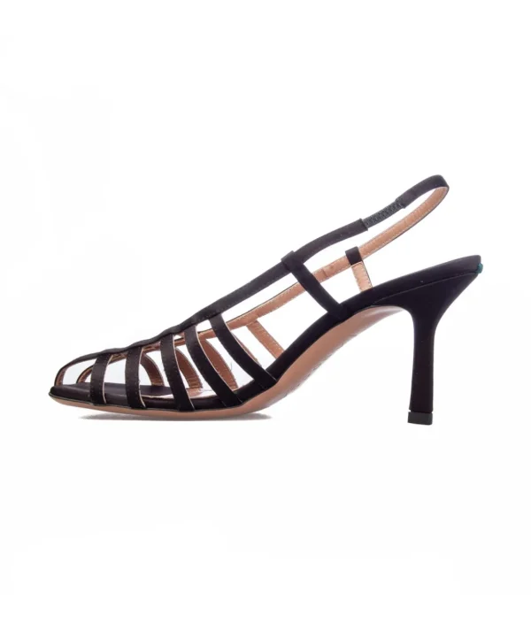 Sandali in raso A.BOCCA AB2302 Tacco 8 cm Donna
