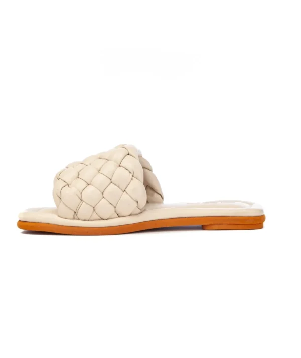 Sandalo 181 India intrecciato in nappa Donna