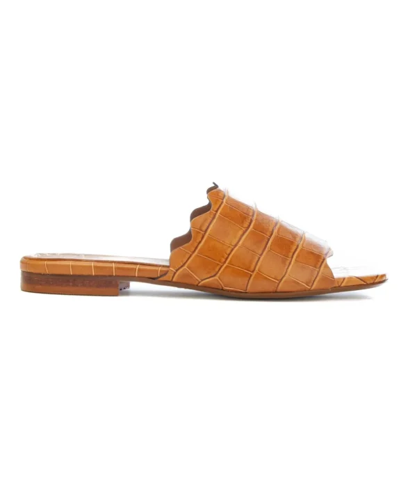 Sandalo a fascia con stampa coccodrillo Pedro Miralles 17025 Donna