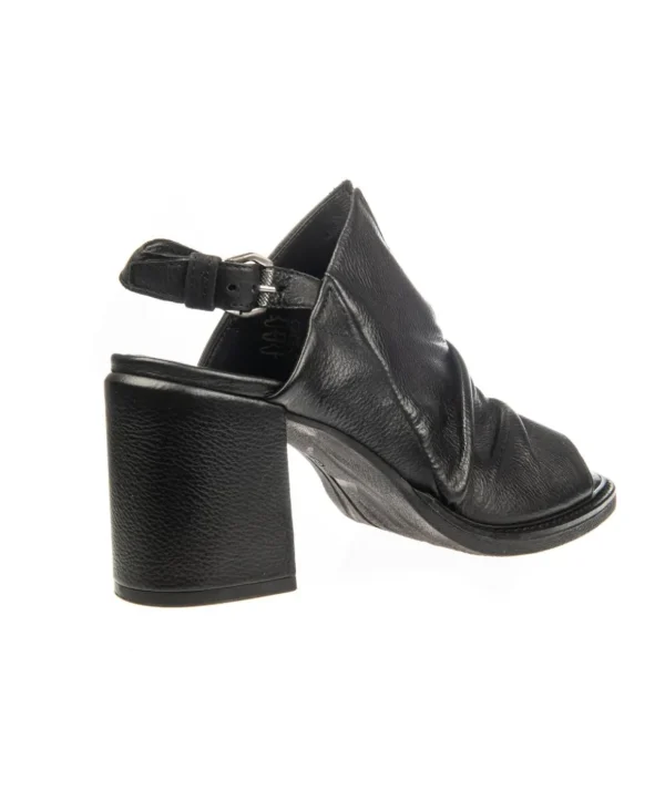 Sandalo Accollato con Tacco MJUS ROXY 862001 in Pelle di Vitello Donna