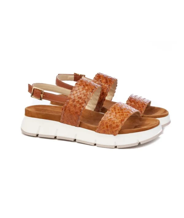 Sandalo con due fasce incrociate Alexia 319 Donna