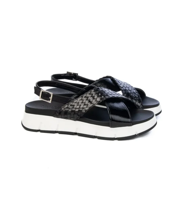 Sandalo con fasce ad incrocio Alexia 311 Donna