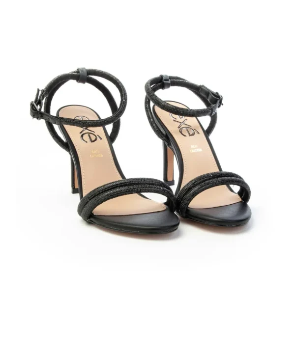 Sandalo con Tacco 10 cm e strass Exè 461 Rebeca Donna