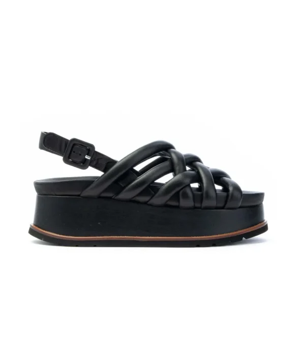 Sandalo con Zeppa 8 cm Cris Vergrè EQ1302X Donna