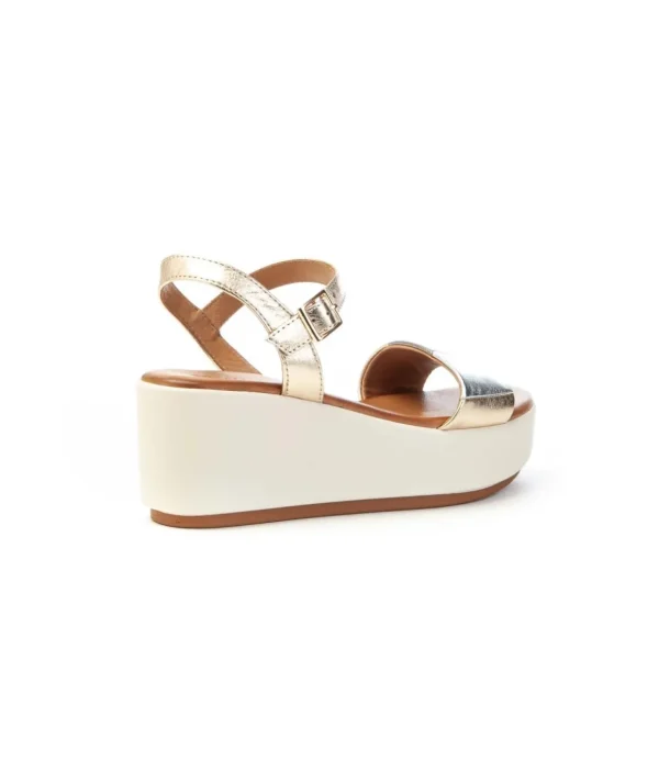 Sandalo con Zeppa 7 cm Inuovo 123105 Donna