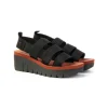 Sandalo elastico con zeppa 6 cm Fly London YERE84FLY Donna
