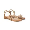 Sandalo in camoscio con strass 18+ 8181 Donna