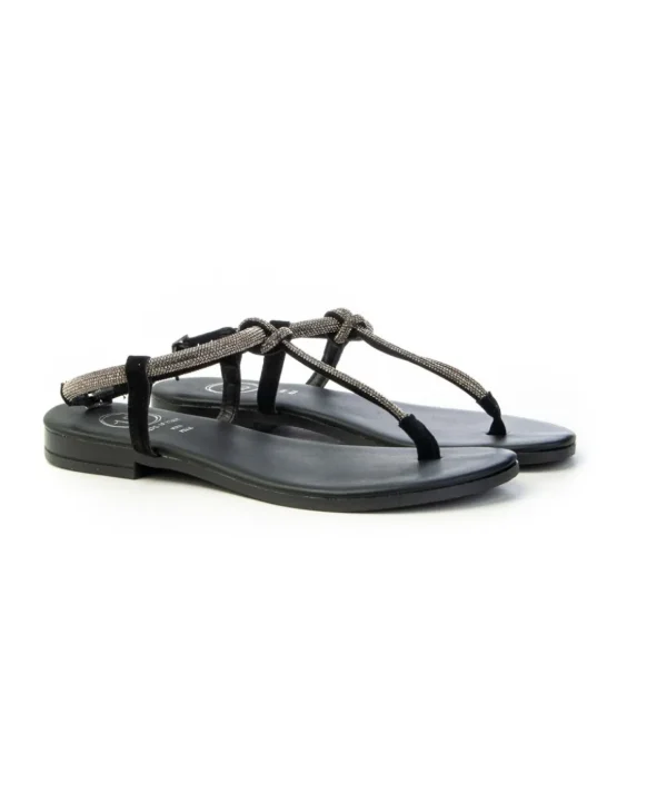 Sandalo infradito con strss 18+ 8177 Donna