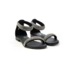Sandalo tessuto e strass 18+ 8169 Donna